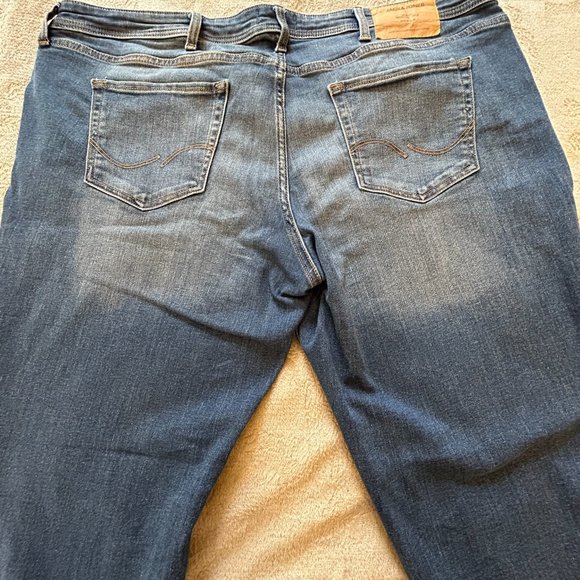 Jack & Jones Blue Denim Jeans Size 44/32 - Picture 2 of 9